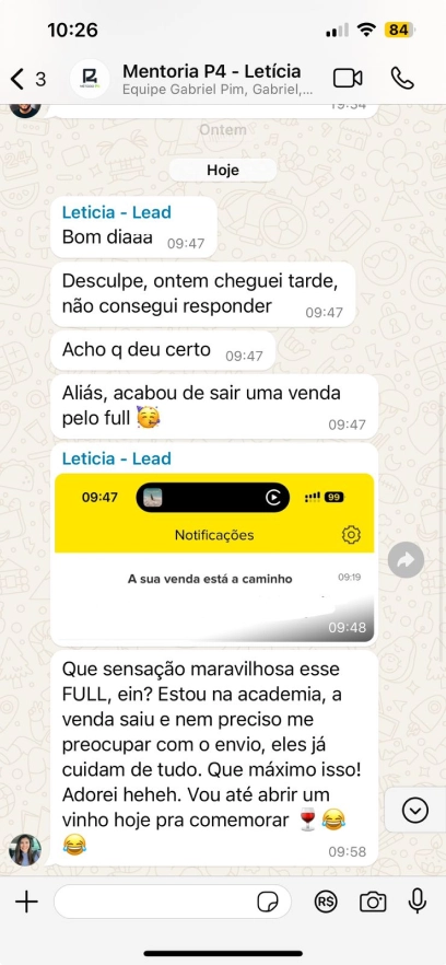 Depoimento de aluno 2