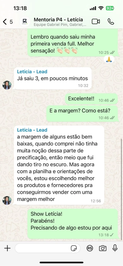 Depoimento de aluno 3